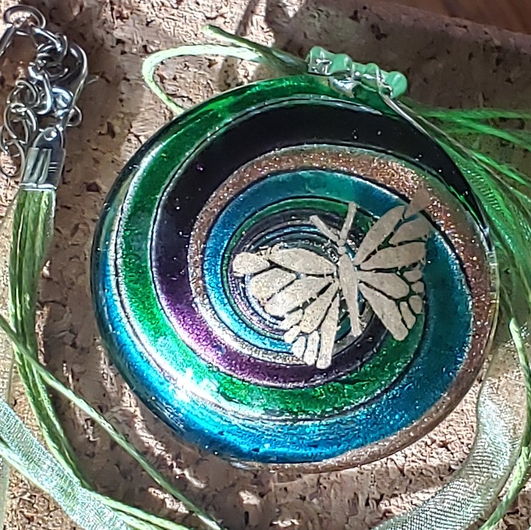 Glass Etching: Butterflies